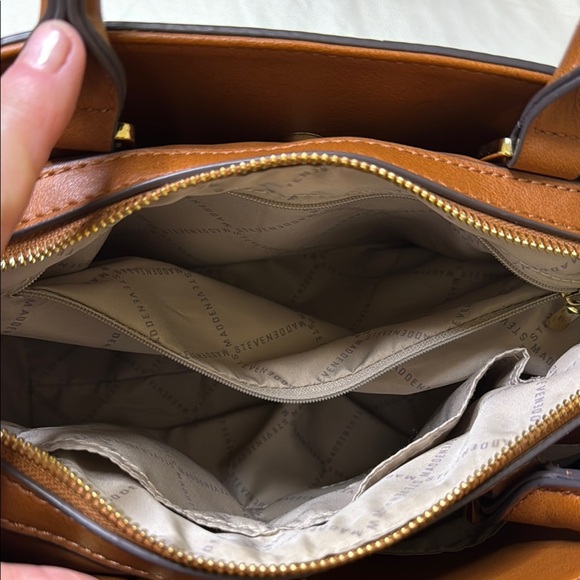 NWT Steve Madden cream floral crossbody strap or handle carry - Picture 3 of 7